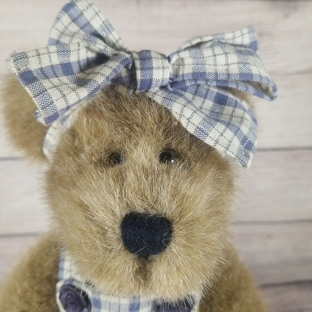 Boyd's Bears Brooke B Bearsley Plush Stuffed Fabric 10" Bear With Tags #917400 - Picture 14 of 16